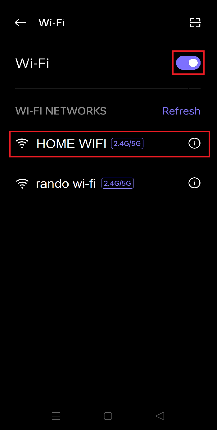 Connect To WiFi On Android OS IiHelp